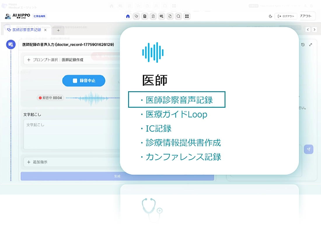 AI Hippo 医療Loop